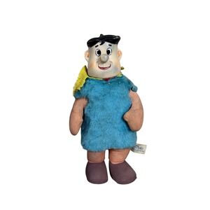 Vintage 1962 Knickerbocker Fred Flintstone Plush Doll Japan 10" Toy‎